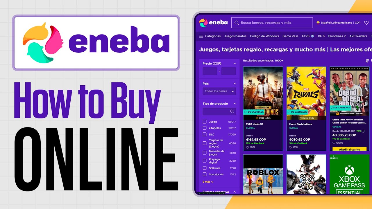 How to Buy on Eneba | Buy Games Online
