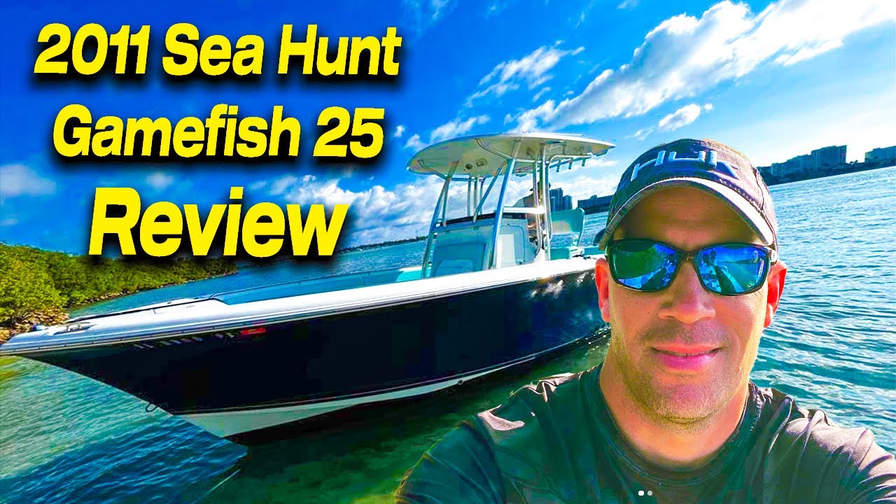 2011 Sea Hunt Gamefish 25 Review | Fishing machine