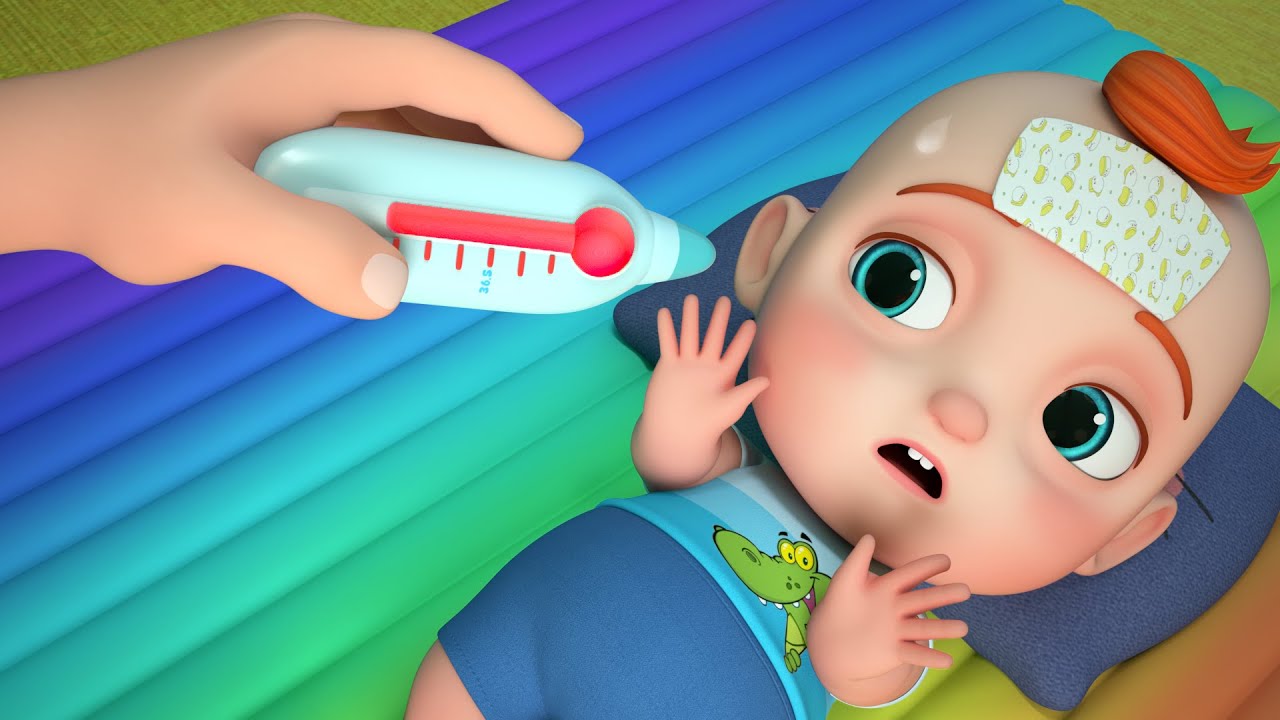 Baby is Sick Song | Nursery Rhymes | GoBooBoo Kids Songs