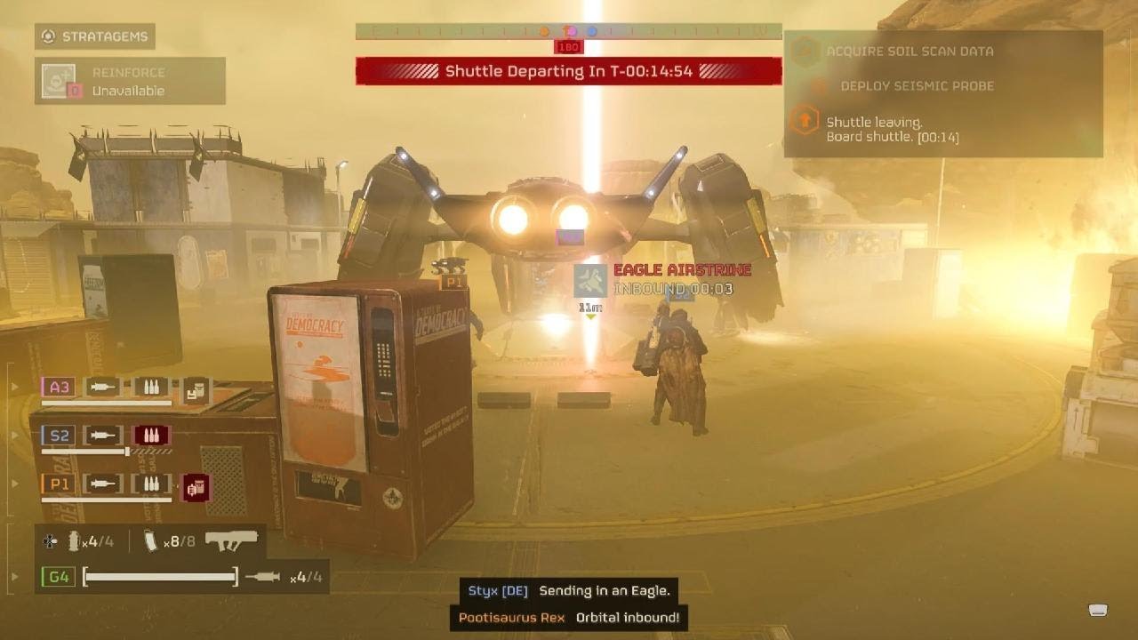 DBE HELLDIVERS 2 #1 - Grey Drops into an Intense Match
