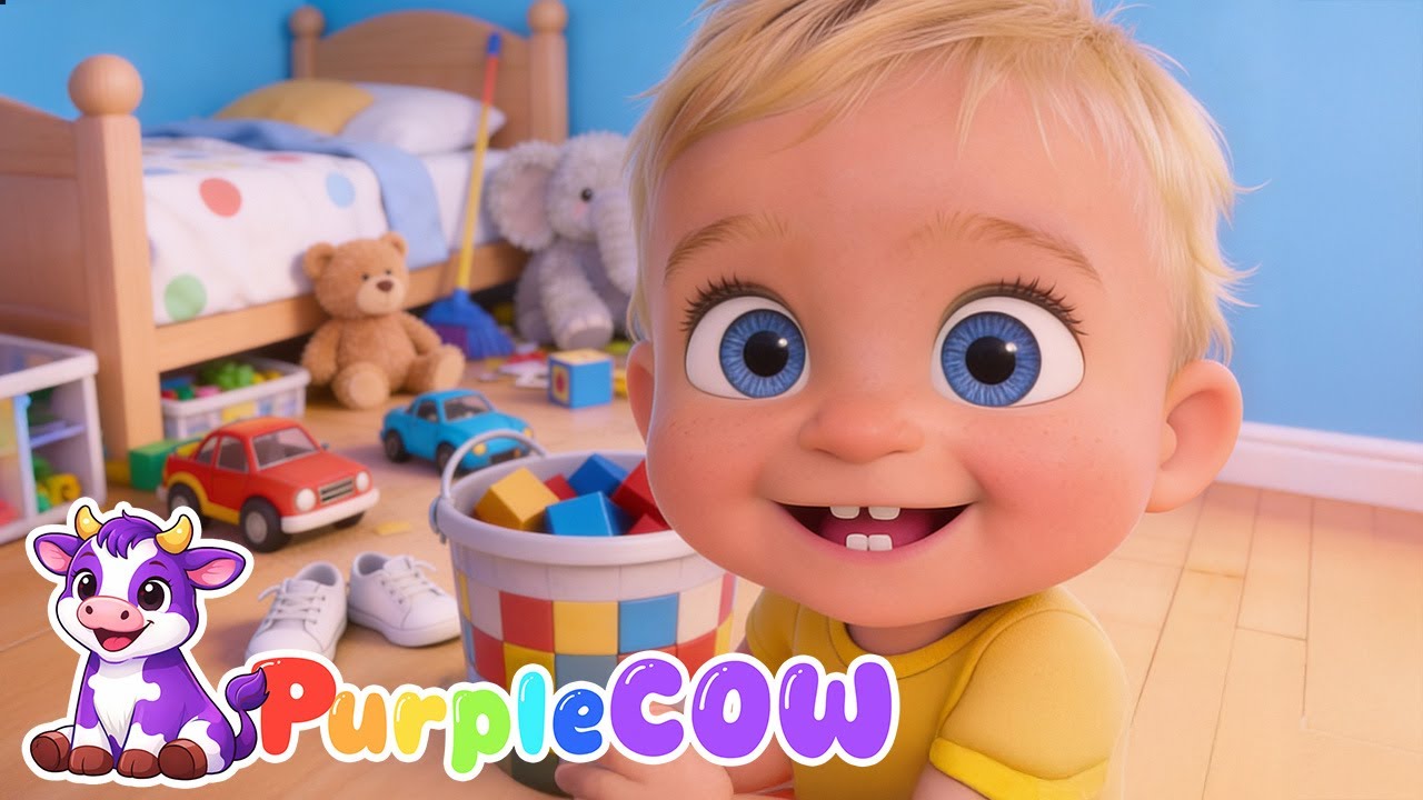 Clean Up Song For Kids | Nursery Rhymes & Kids Songs