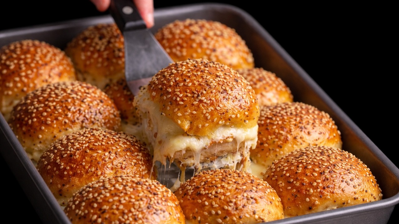Don’t Watch This If You’re Hungry 😳 | Ultimate Cheesy Sesame Sliders and A Mexican Surprise Dish