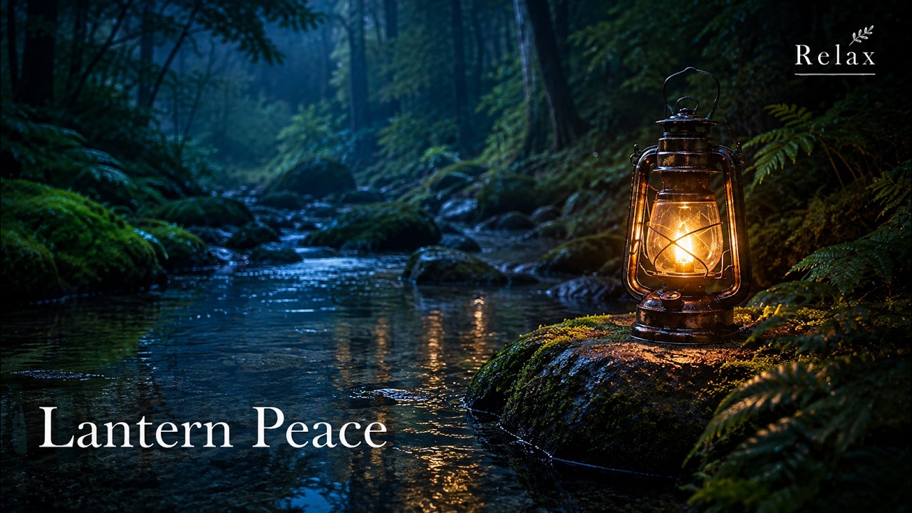 Relaxing Piano + Flowing Water Sound 🌿 Deep Sleep Music to Release Stress, Worry & Emotional Fatigue