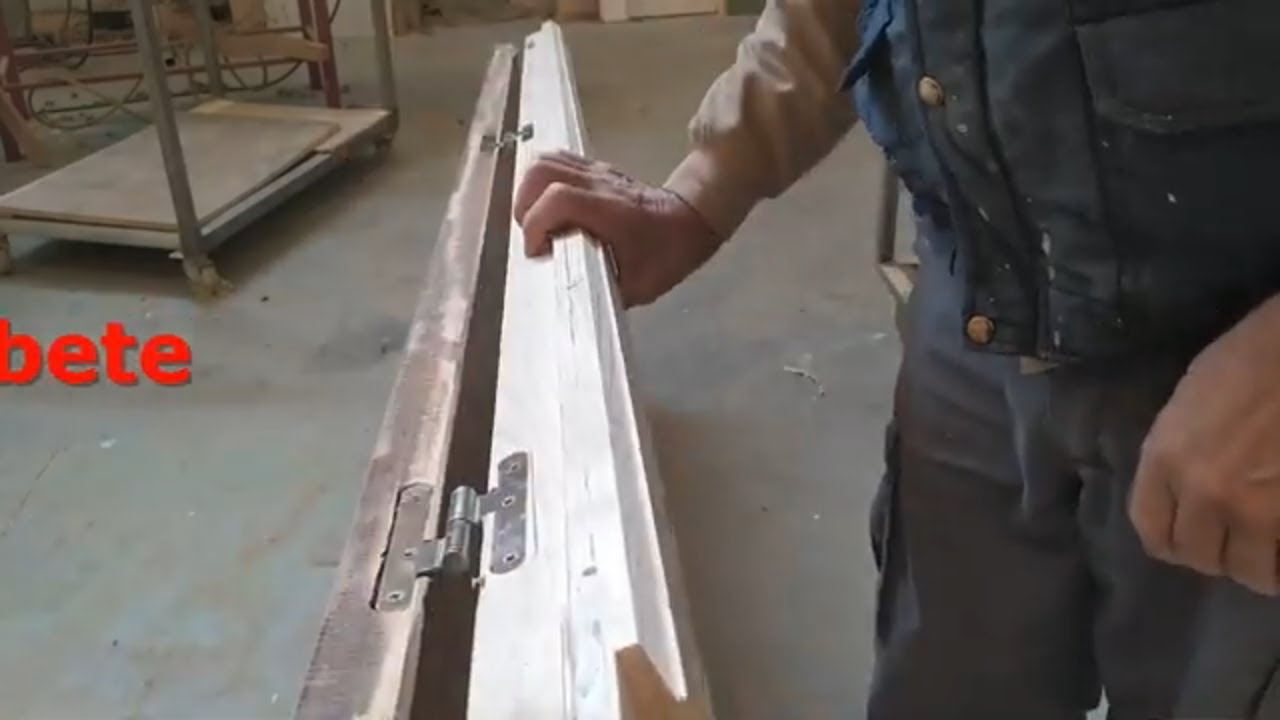 COMO PONER MARCO A UNA PUERTA
