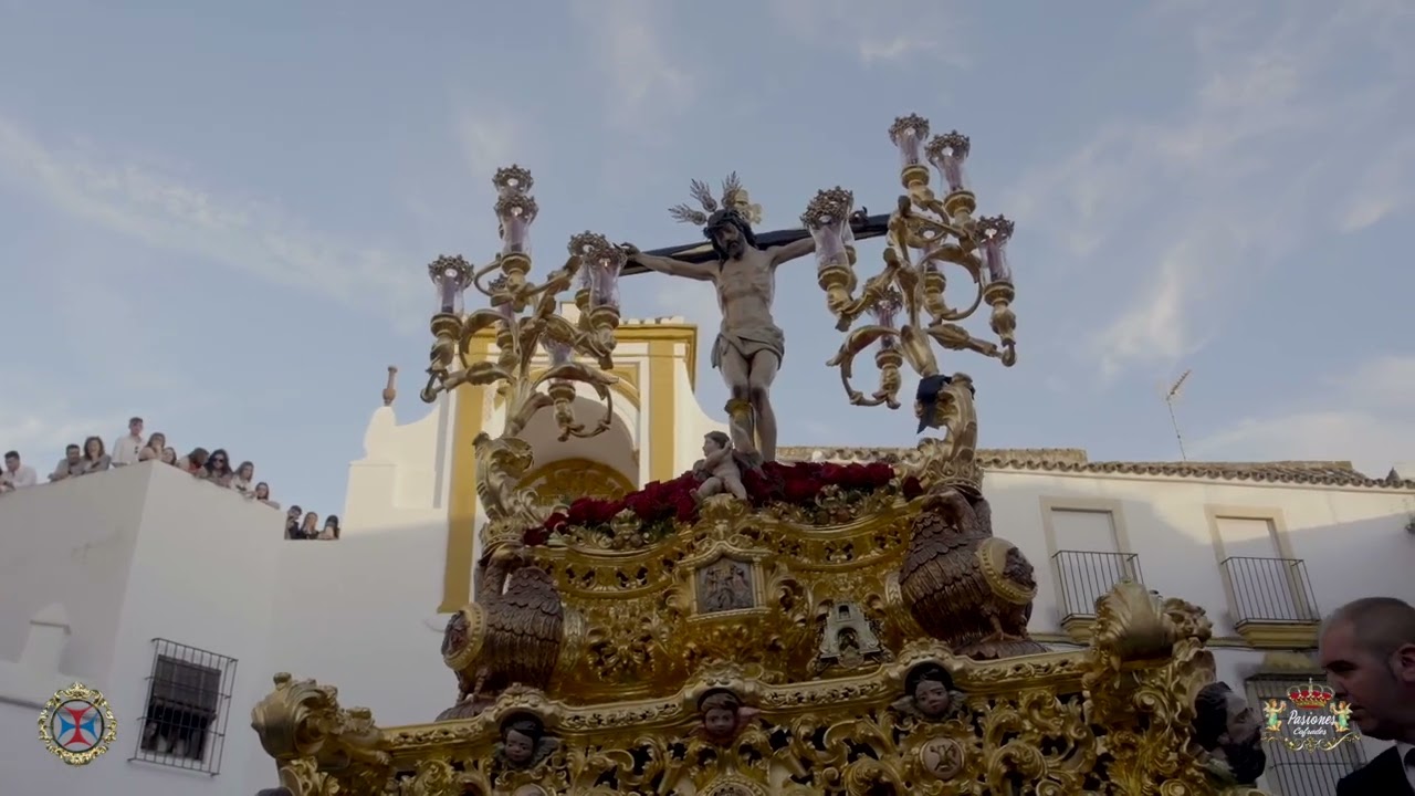 UTRERA- CRISTO DE LOS AFLIGIDOS 2023 (ARCO DE LA VILLA)LA TRINIDAD