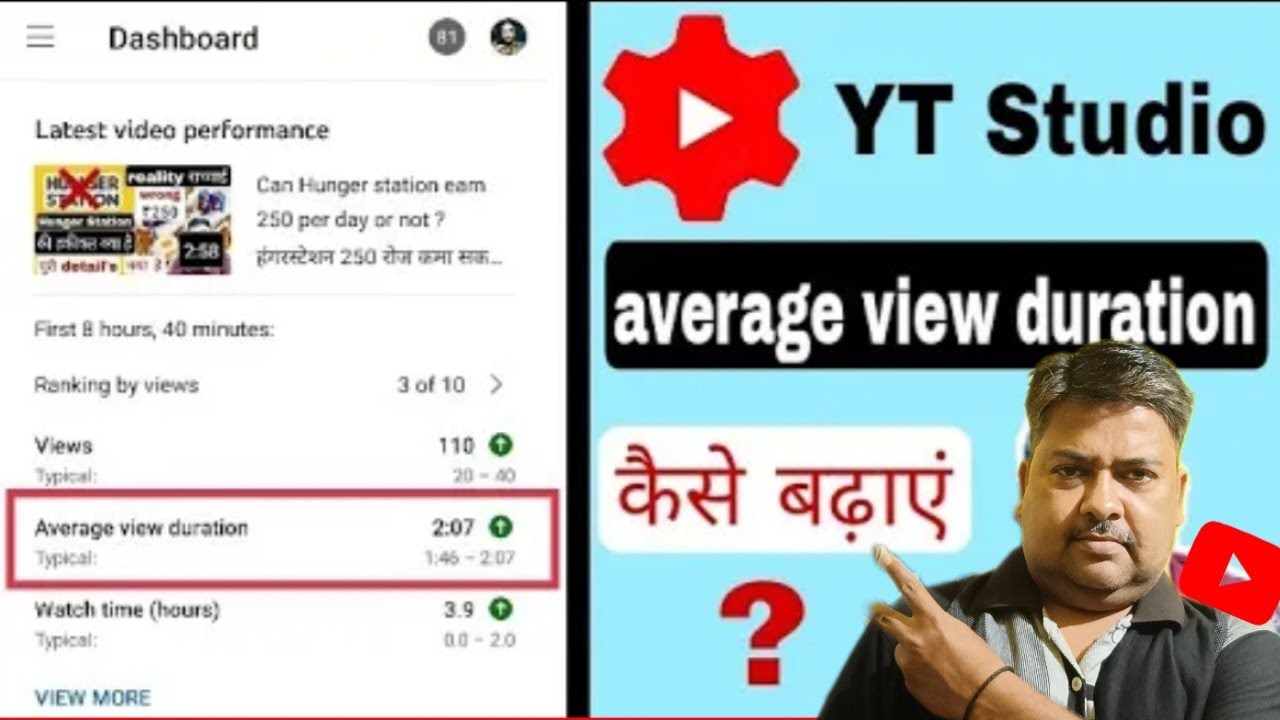 Average View Duration kaise Badhaye।How To Increase Average View Duration on YouTube 2024।#manojdey।