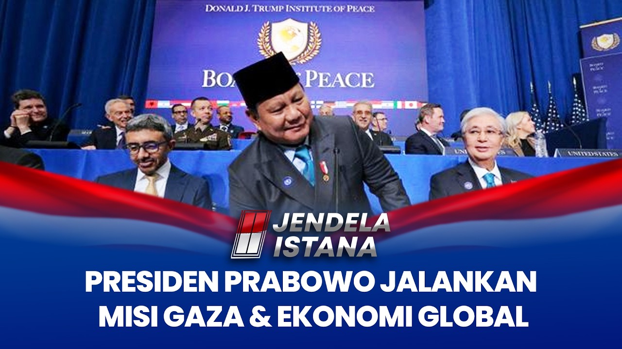 Presiden Prabowo Suarakan Perdamaian Gaza hingga Jemput Investasi Industri | JENDELA ISTANA