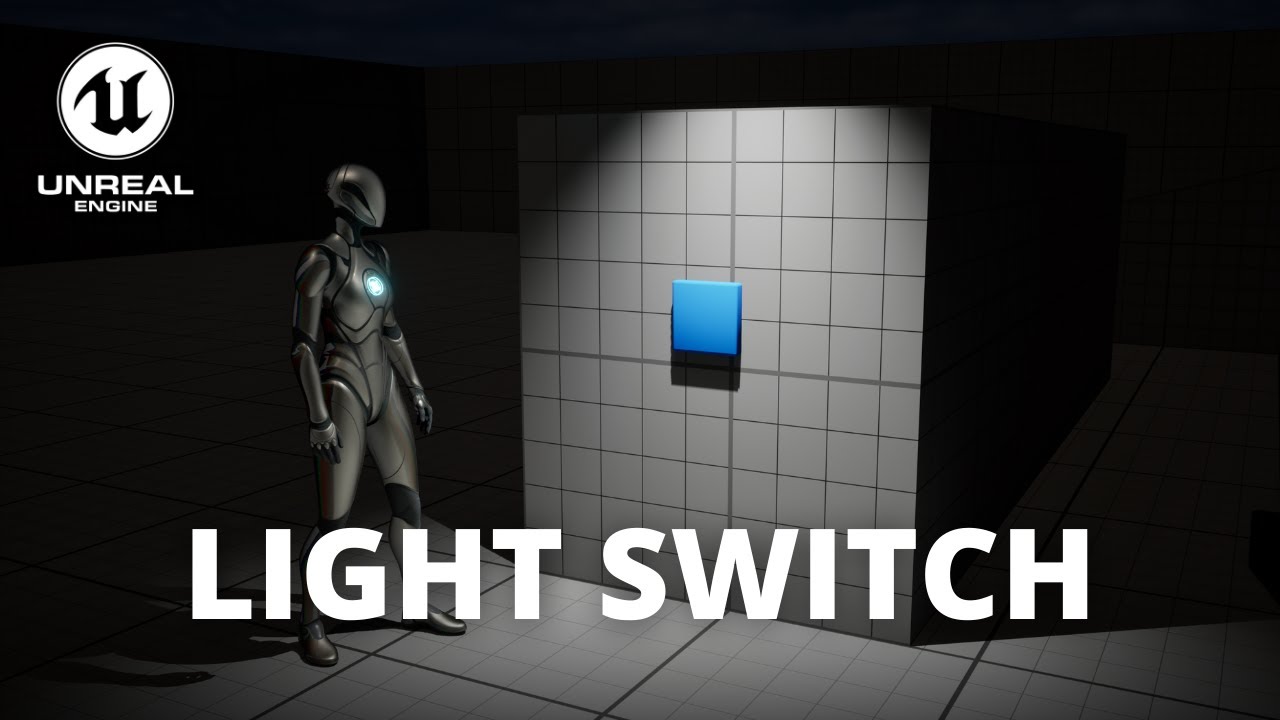 Как включить и выключить свет с помощью кнопки в Unreal Engine 5