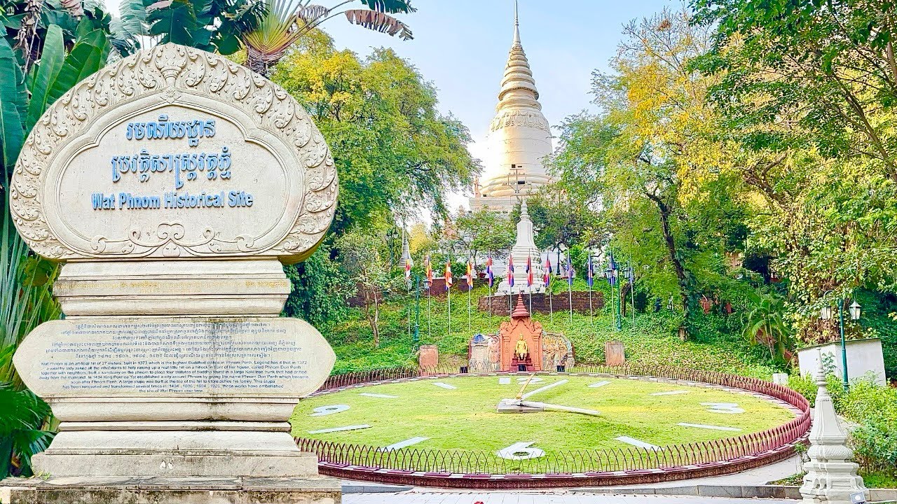 Walking Tour of Wat Phnom | Discover Phnom Penh’s Historic Heart