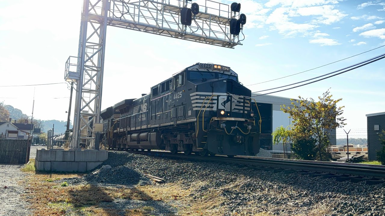 Awesome Trains Along Norfolk Southern Railroads Port Road Branch!! Featuring NS 4001 And More!!