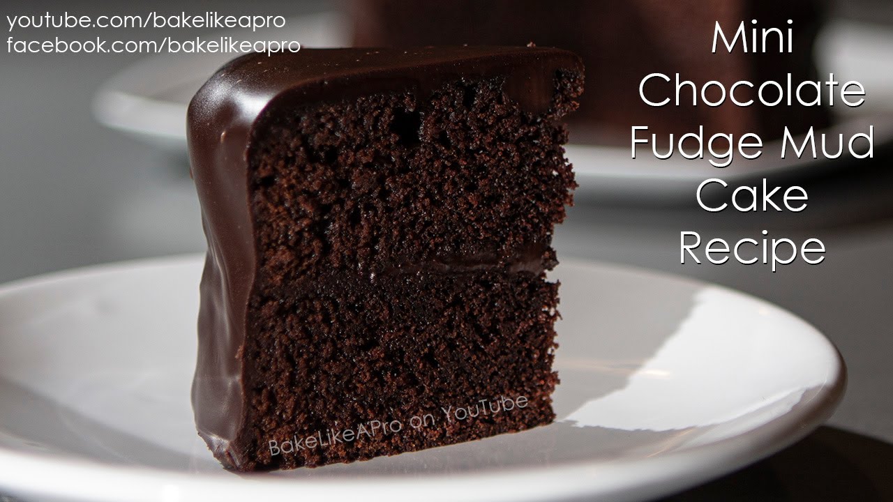 EASY Mini Chocolate Fudge Mud Cake Recipe