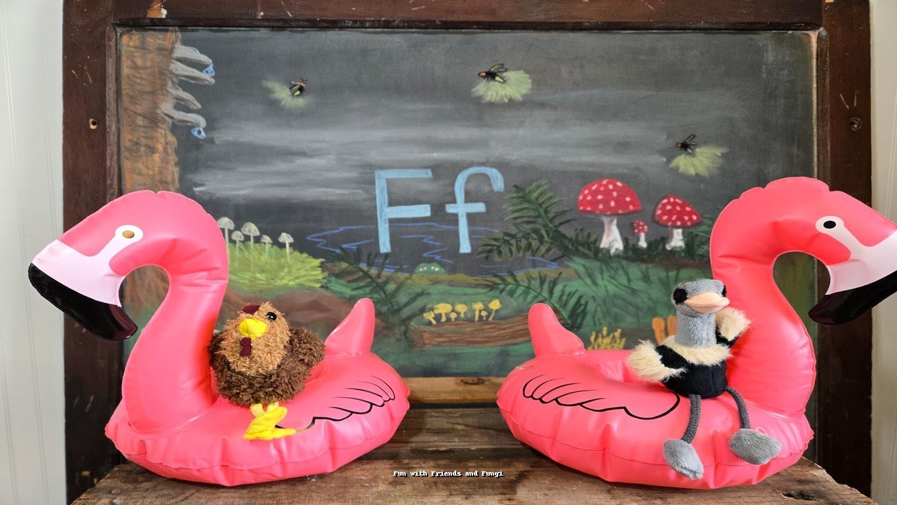 Fun with Fungi and the Letter F