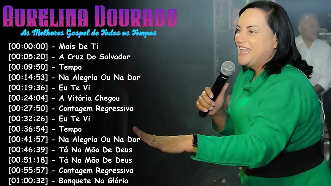 Louvores e Adoração 2025 | Aurelina Dourado – Gospel Que Toca o Coração #gospel2025