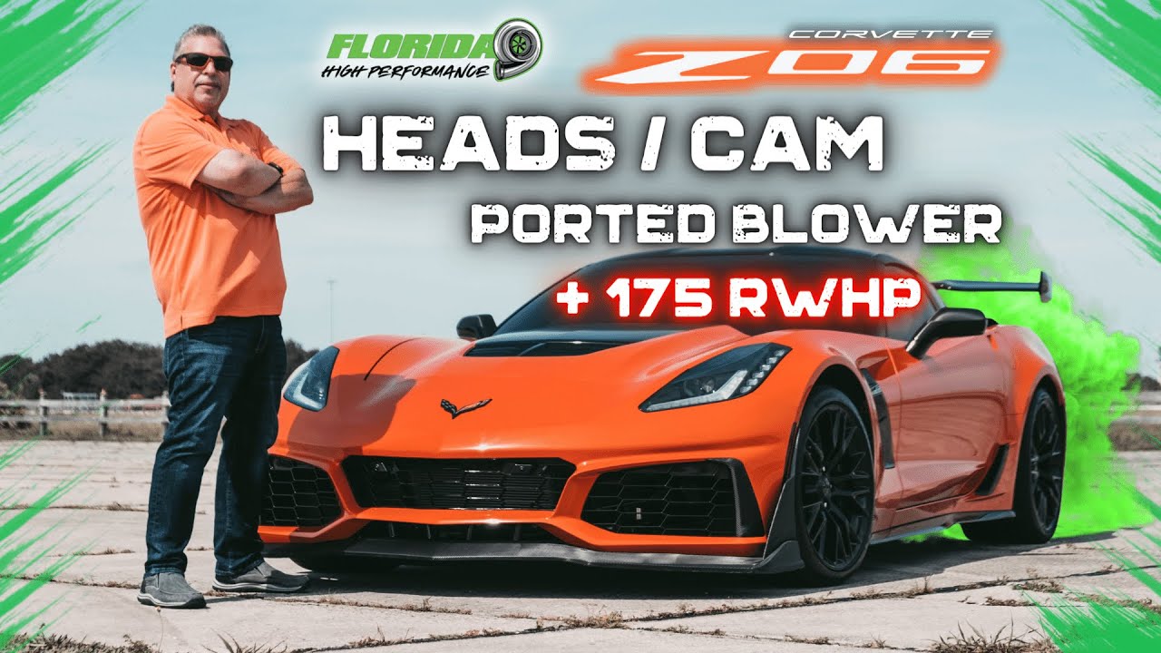 BEAST 750 HP 2019 C7 Corvette Z06 покоряет улицы