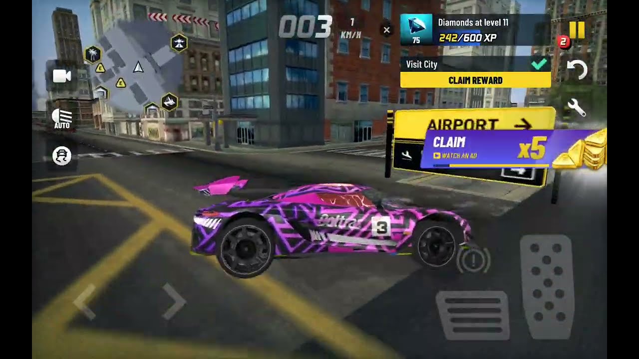 Car game a hidden way! Gets surprise. No way 😱