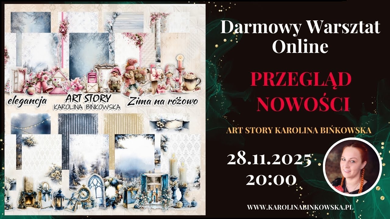 Prezentacja Listopadowych nowości DIGI - Scrapbooking I Digital paper