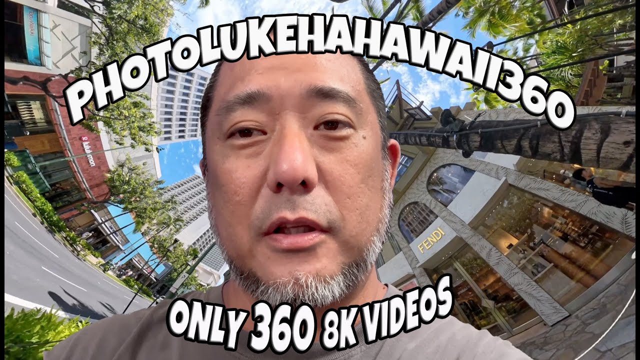 PhotoLukeHawaii360 Channel for ONLY 360 Videos | Interactive Virtual Walks You Can Look All Over!