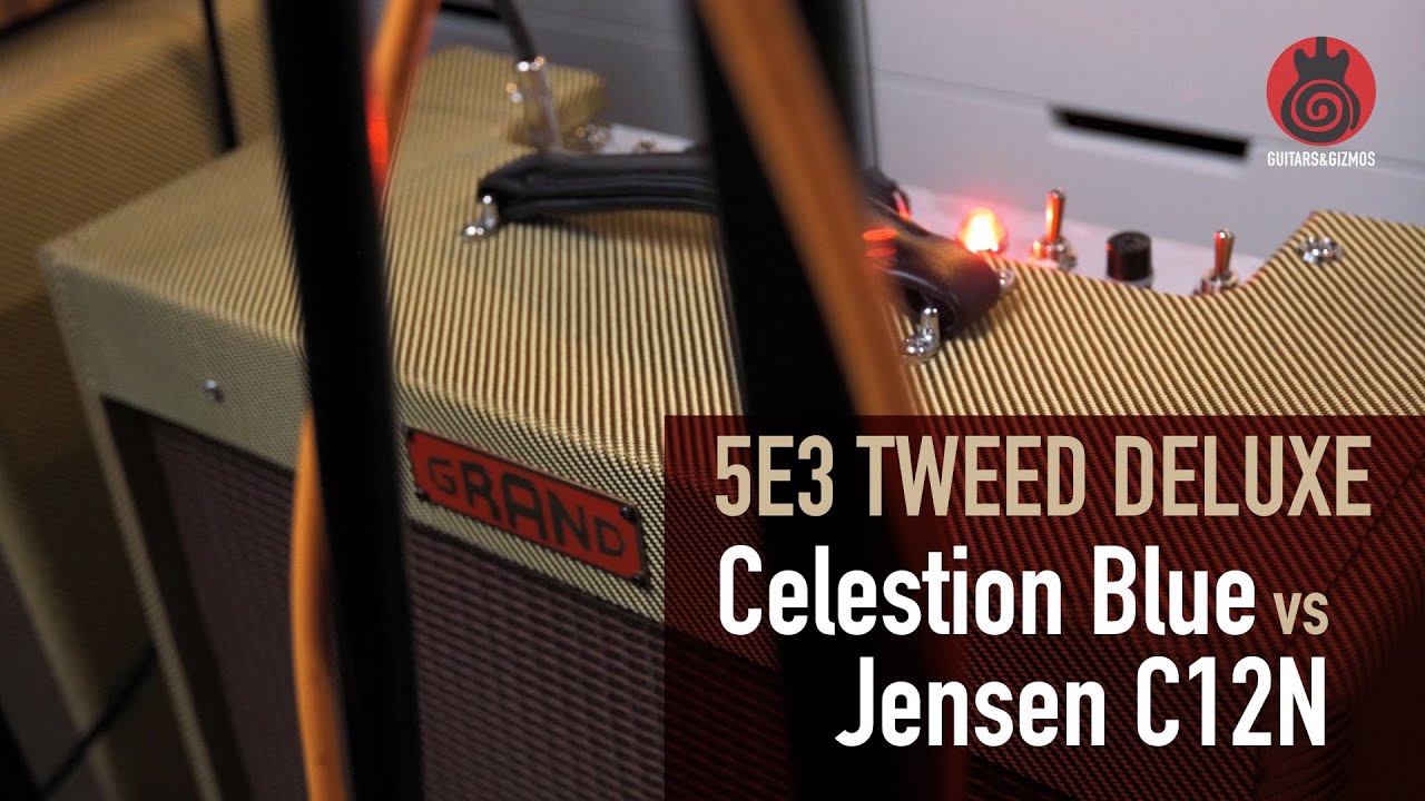 The Celestion Blue has arrived for my Grand Tweed Deluxe amp #celestionblue #speakercomparison