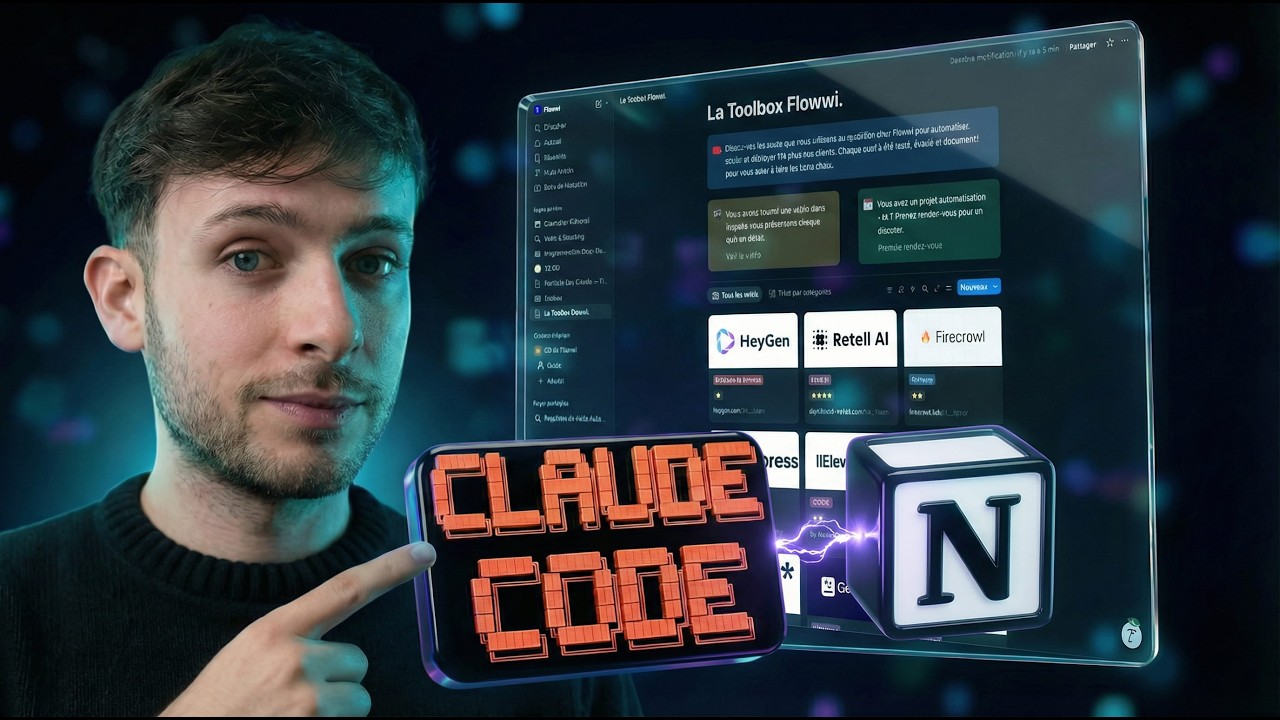 Claude Code x Notion : Créez n'importe quelle base avec les MCP
