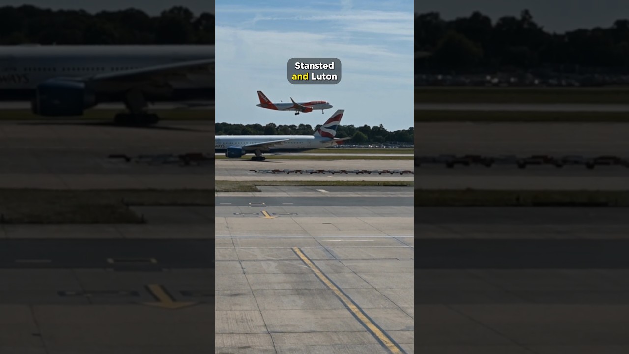 NINE Airplanes with Fuel EMERGENCIES Over London!