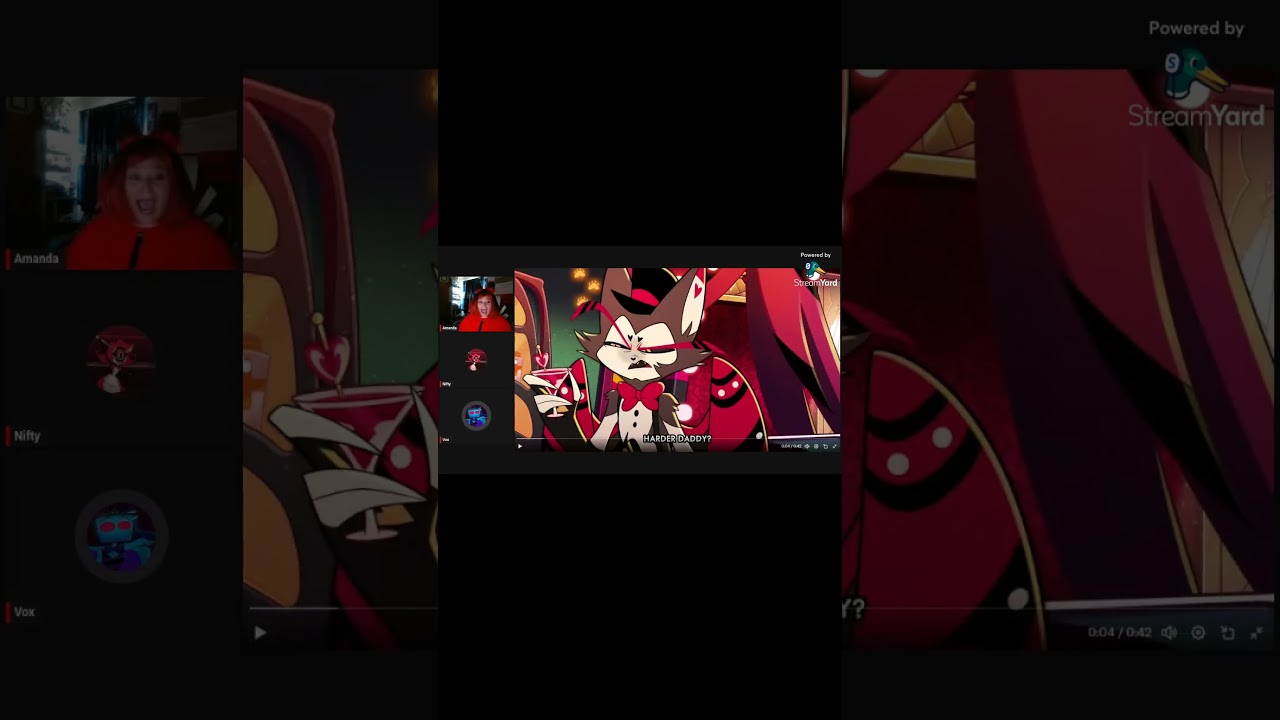 Hazbin Hotel Teaser Clip Reaction: Harder Daddy #hazbinhotel #hazbinhotelseason2