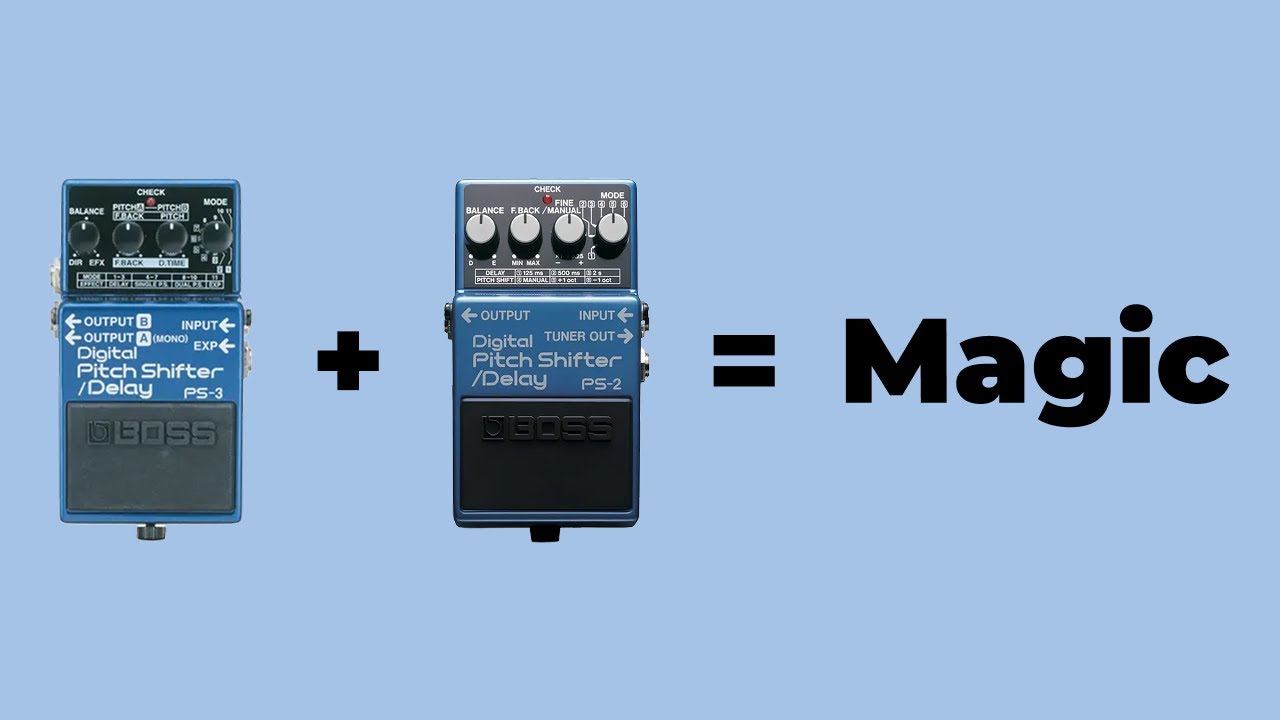 Shoegazing with the Boss PS-2 & PS-3