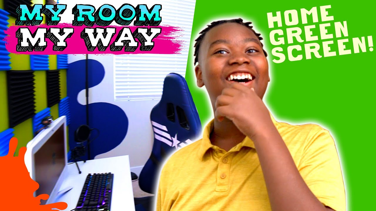 Turning a Boring Bedroom into an Inclusive Streaming Studio | Kids Room Makeover | MY ROOM MY WAY