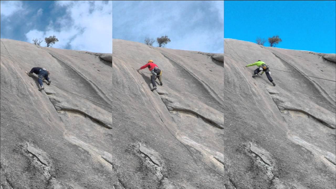 Viernes fresco en el Cancho de los Brezos. Escalada en La Pedriza.