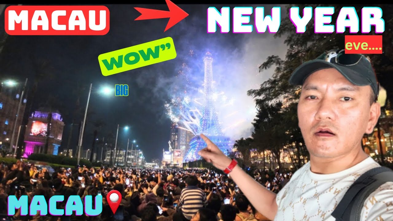 “Celebrating New 2026 in Macau!”New year Vlog from Nepali workers 🙏