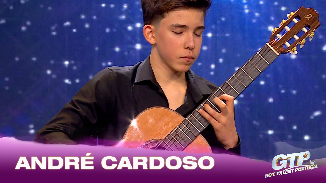 André Cardoso, 13 anos e um fantástico guitarrista! | Apuramento | Got Talent Portugal 2024