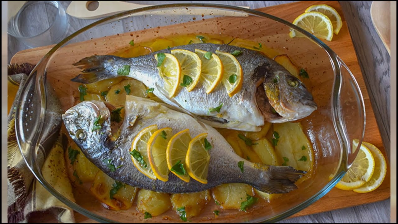 DORADA AL HORNO , ¡fácil y deliciosa!