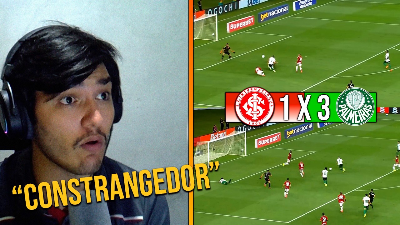 COLORADO REAGE À PALMEIRAS 3x1 INTERNACIONAL