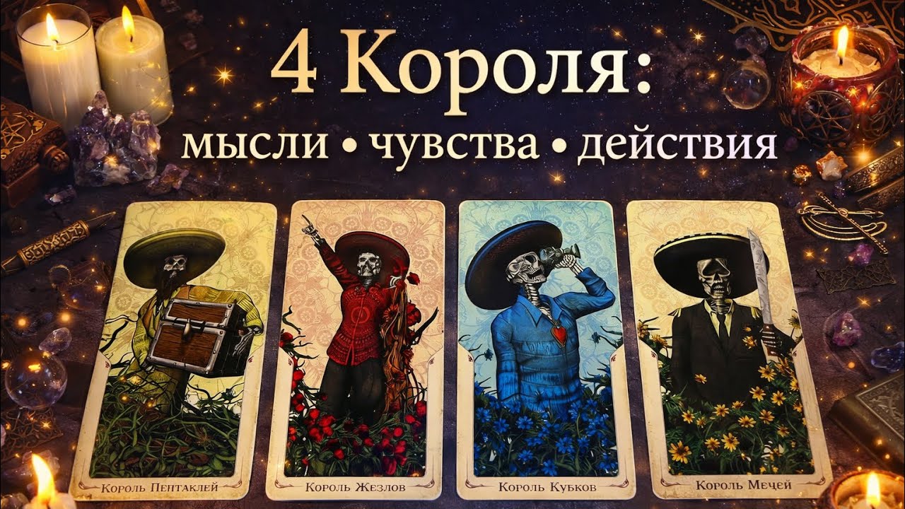 🧿❤️‍🔥4 КОРОЛЯ|МЫСЛИ ЧУВСТВА ДЕЙСТВИЯ❤️‍🔥🧿