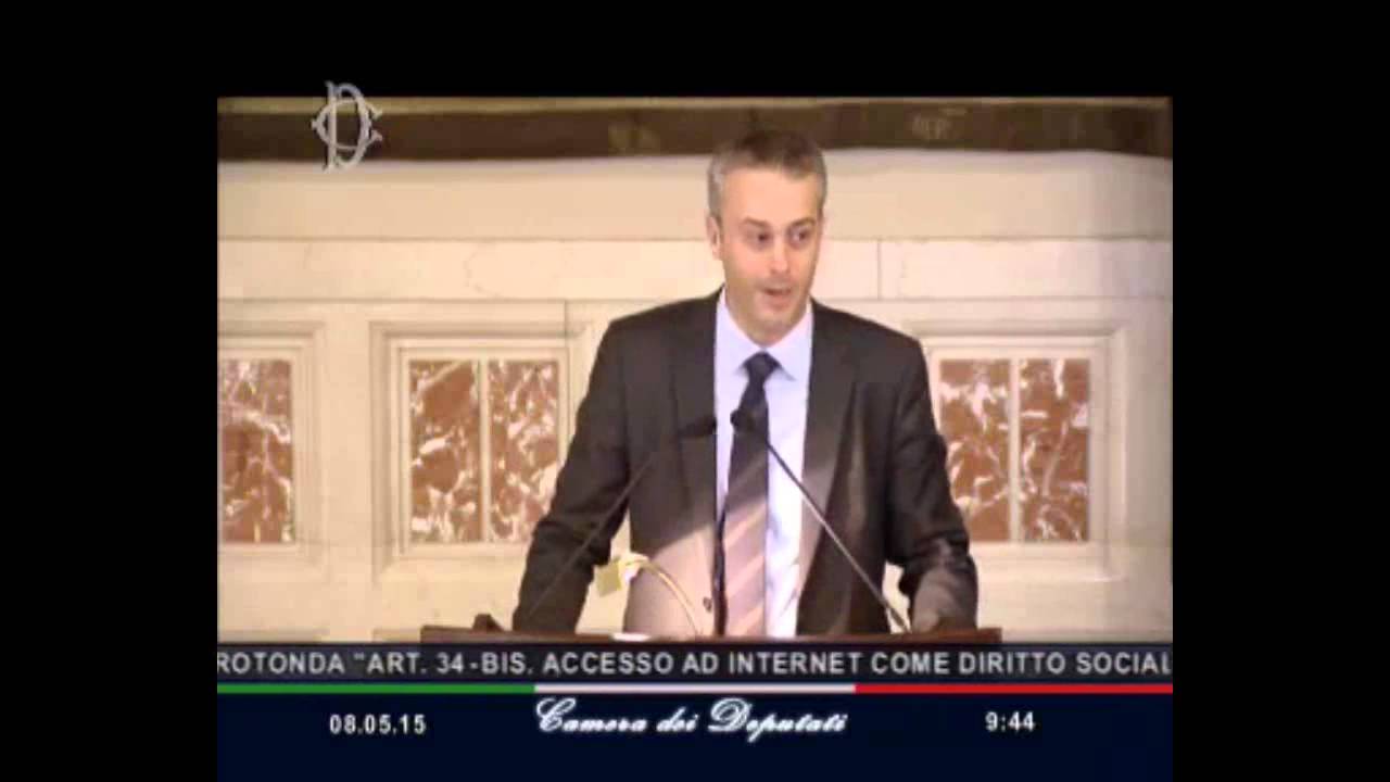on. Paolo Coppola. Tavola Rotonda su art. 34-bis, diritto di accesso ad Internet