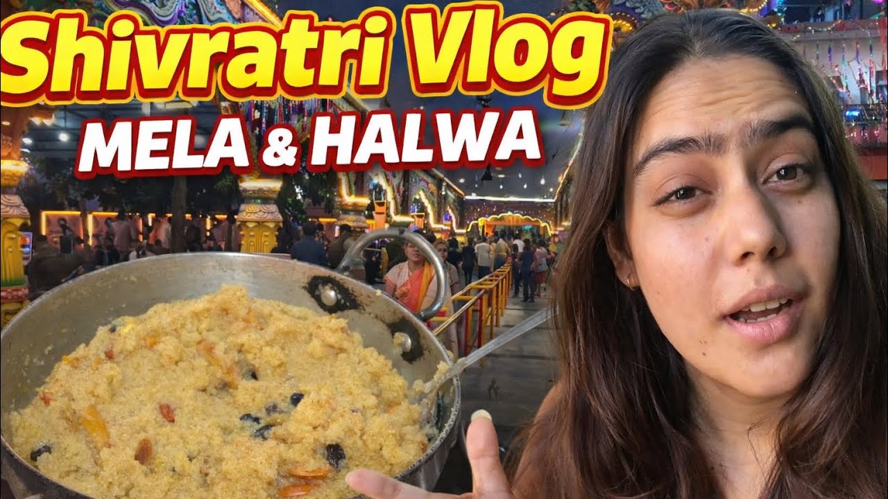Shivratri vlog || Aap Sambu Mela || Halwa 😍🙌 #shivratri #halwa #vlog #dailyvlog #jammu #jammukashmir