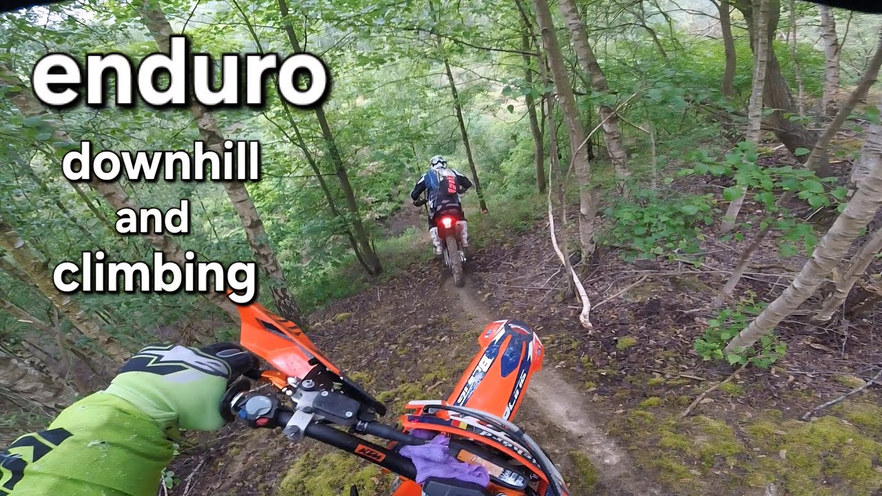 enduro sortie hard a l'ancienne ktm 250 tpi 300 tpi