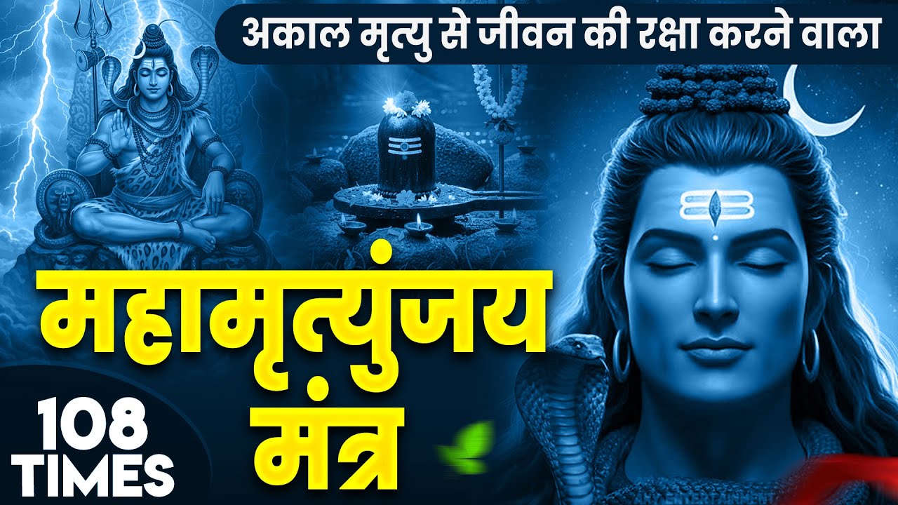 Powerful Mahamrityunjay Mantra - आज महामृत्युंजय मंत्र सुनने से शिव जी का आशीर्वाद प्राप्त होता है