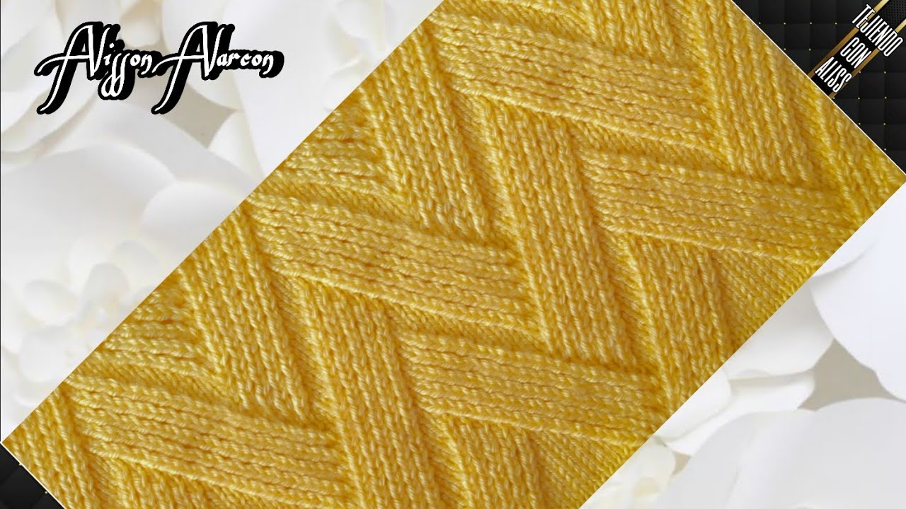 #423 - TEJIDO A DOS AGUJAS / knitting patterns / Alisson . A