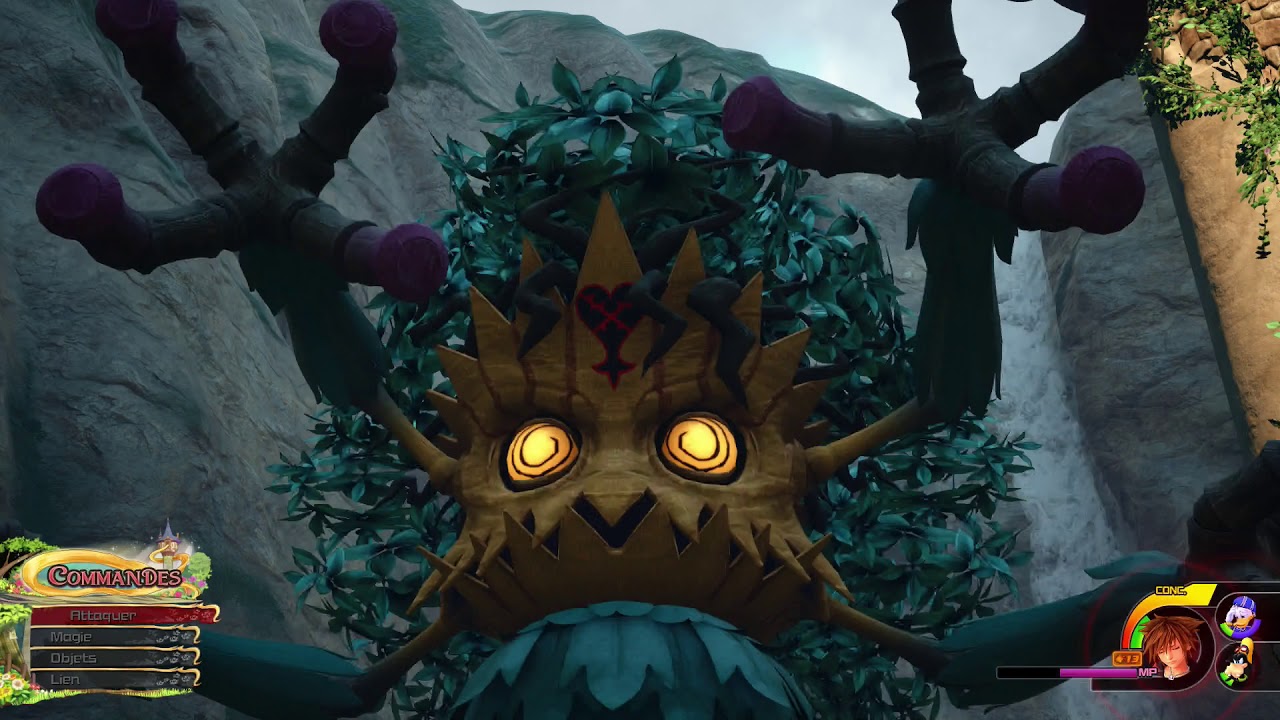 Kingdom Hearts III Re Mind [Handicap]: Combat contre la Marâtre funeste