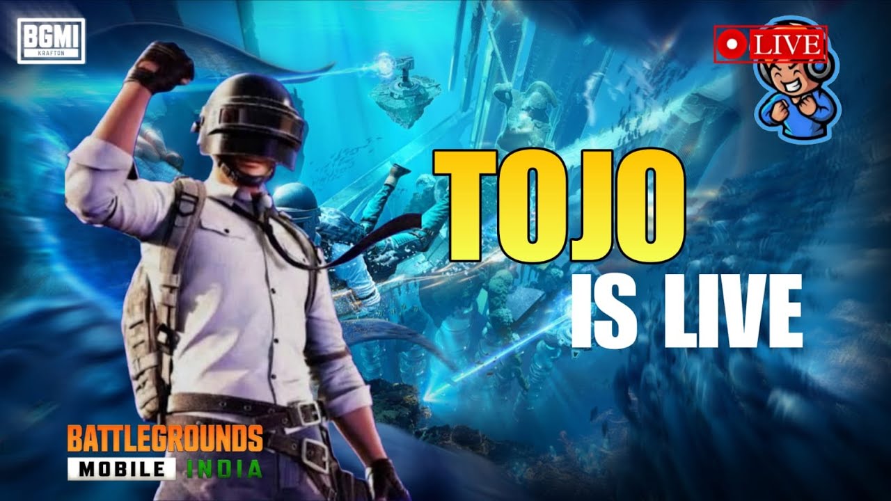 BGMI LIVE  | RUSH GAMEPLAY | TOJO GAMING#bgmi #pubgmobile #bgmilive