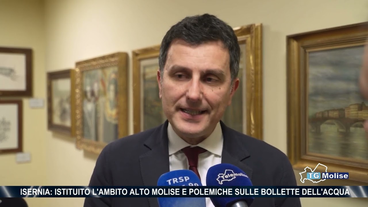 Isernia: istituito l'Ambito Alto Molise e polemiche sulle bollette dell'acqua