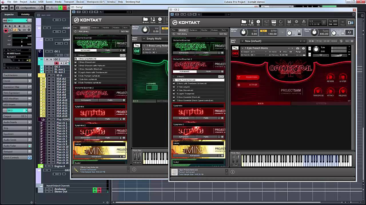 ProjectSAM - Orchestral Essentials 1 vs 2 and new 2 1.1 content