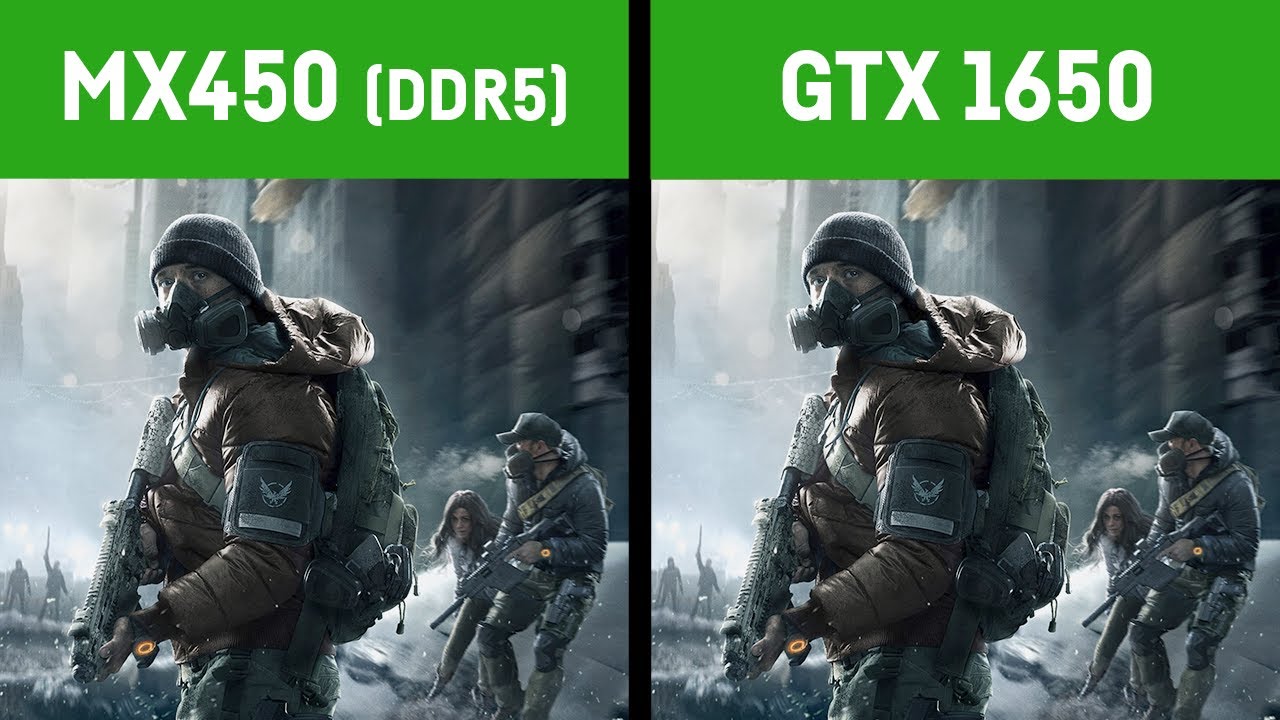 MX 450 vs GTX 1650 (Laptop)