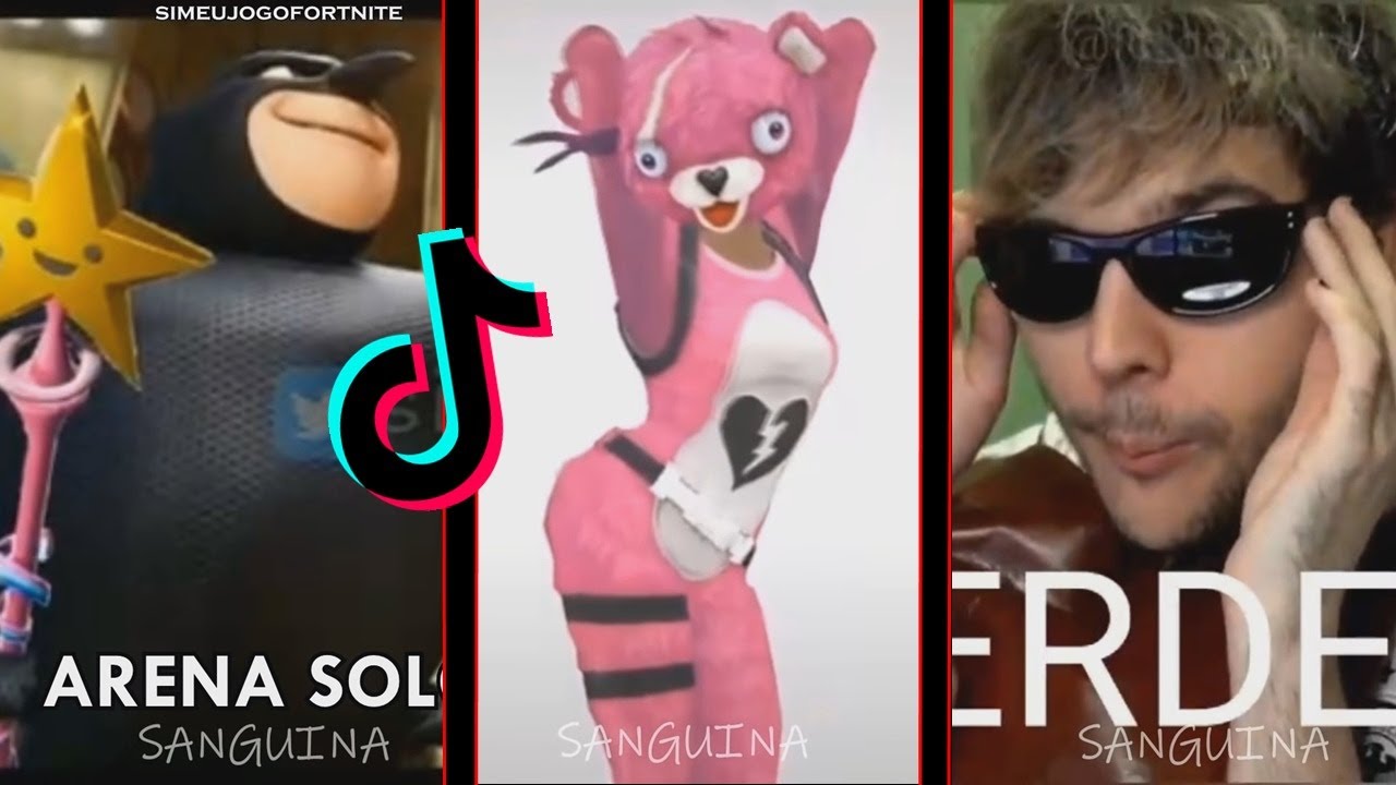 REAGINDO A TIK TOK's DE FORTNITE !!! (tentando não rir)