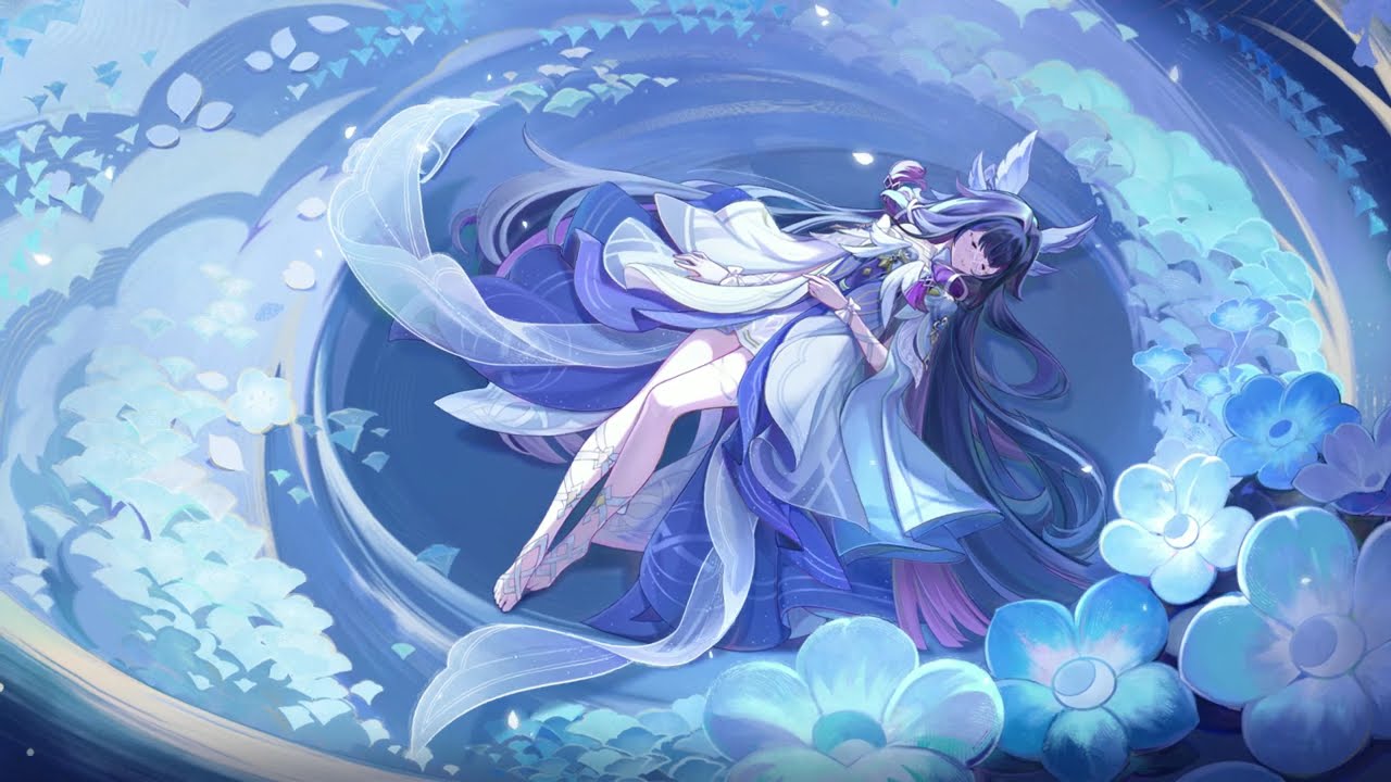 Dzwony Na Nieszpory (Columbina art #1 from When the Moon Returns web event) [Genshin Impact / 原神]