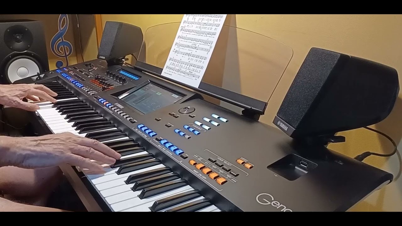 Mille colombes Mireille Mathieu Yamaha Genos 2 ミレイユ・マチュー ヤマハ ジェノス