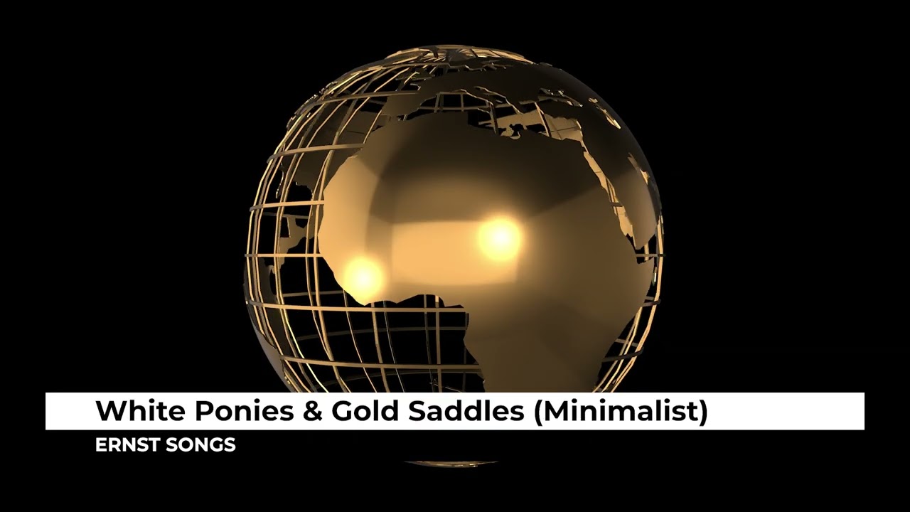 Ernst Songs - White Ponies & Gold Saddles (Minimalist)