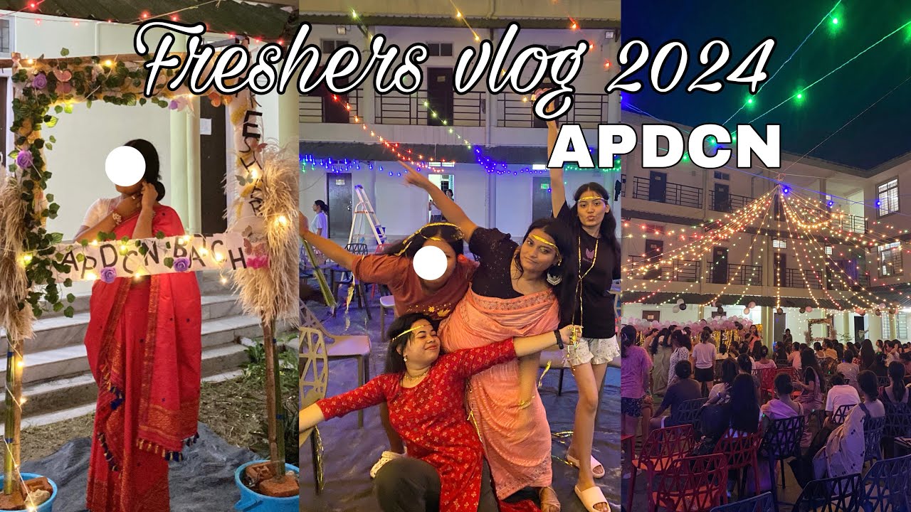 Dibrugarh University  hostel Freshers vlog 2024✨🌷|| APDCN ||Dibrugarh University