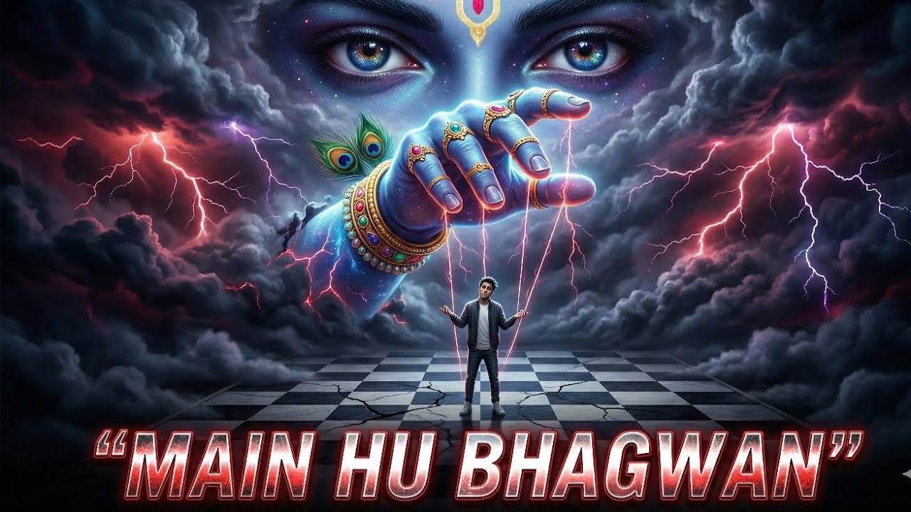 😈 MAIN HU BHAGWAN (Official Rap) | God's Reply to You ⚡ | Dark Krishna Hip Hop