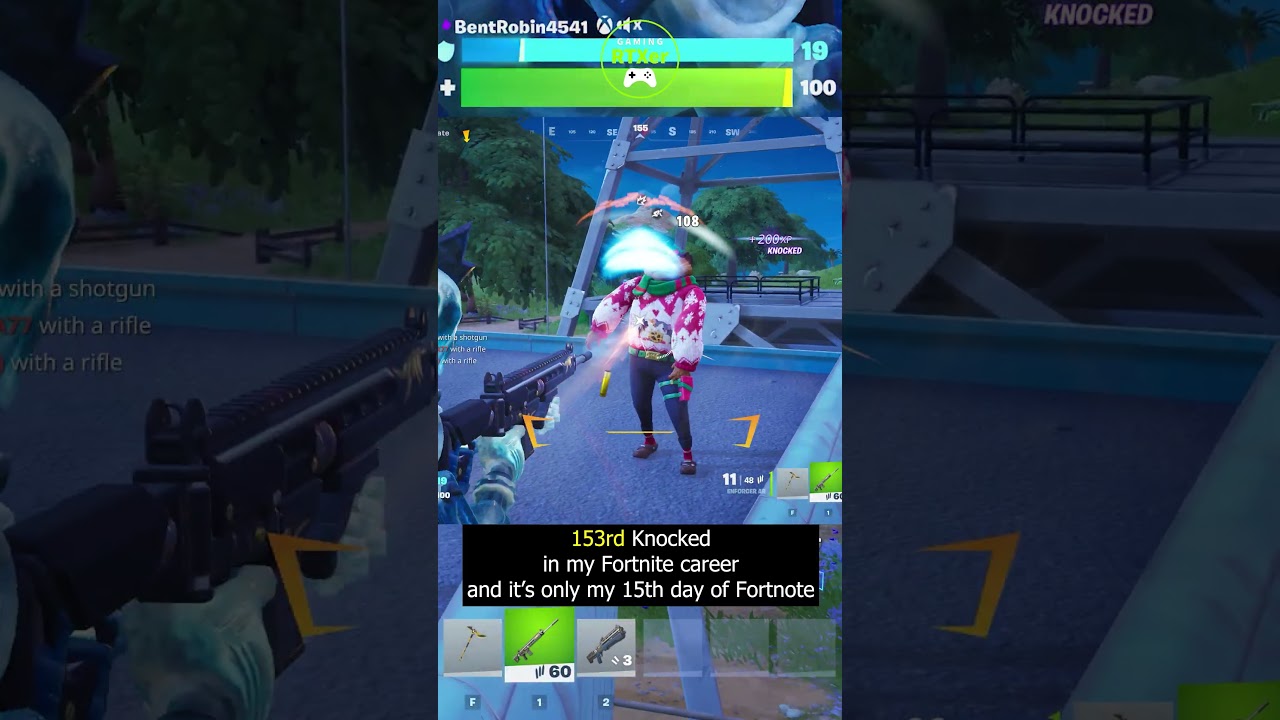 153RD KNOCKED 🔥 Fortnite 4K 